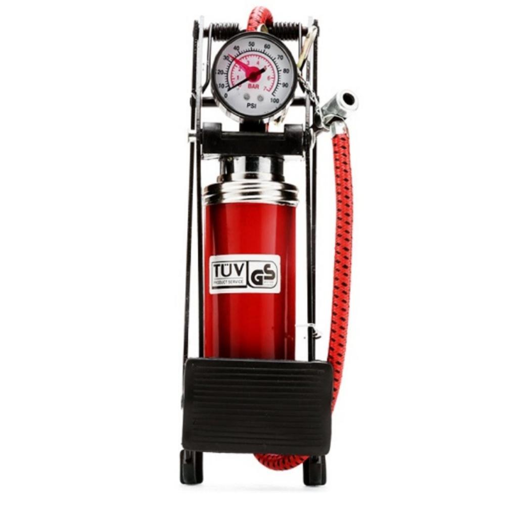 Bơm đạp chân mini dùng cho xe đạp, xe máy, ô tô -9690