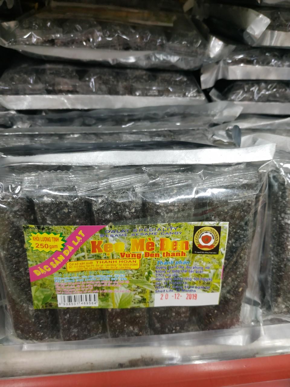kẹo vòng mè đen 250g