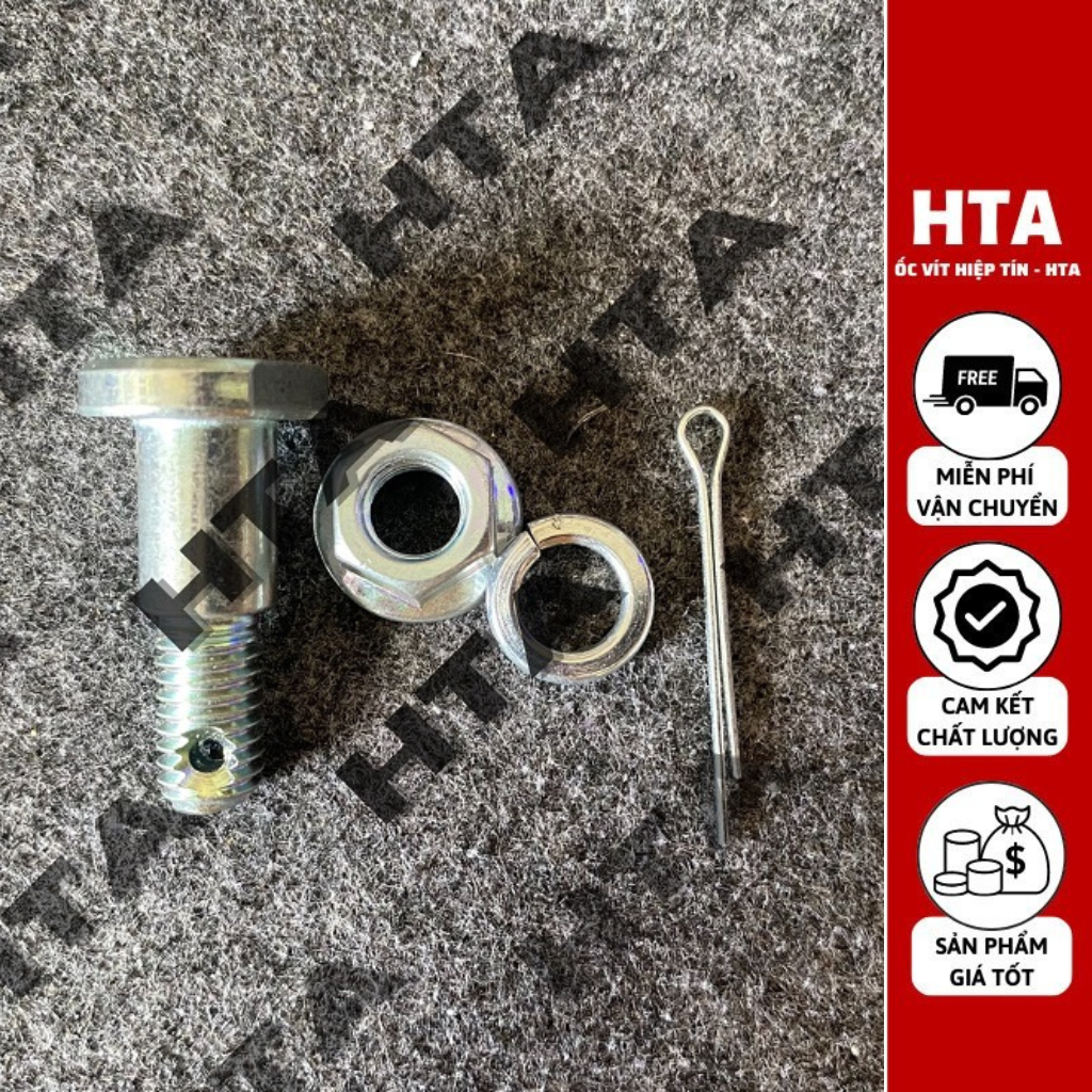 Bộ ốc bắt má đùm sau exciter 4 số yamaha / ốc chữ i ya , ốc chặn má phanh yamaha