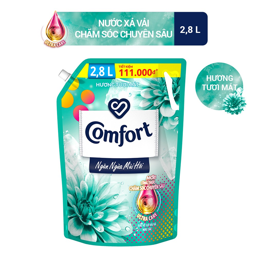 Nước xả Comfort đậm đặc 2,8l