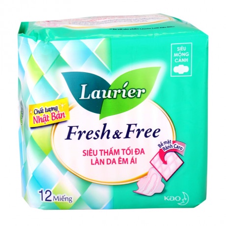 BVS LAURIER SIÊU MỎNG KHÔNG CÁNH/ CÓ CÁNH 8M