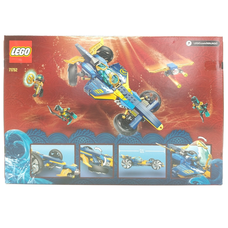 Đồ Chơi Lắp Ráp LEGO Ninjago 71752 - Ninja Sub Speeder (356 Mảnh Ghép)