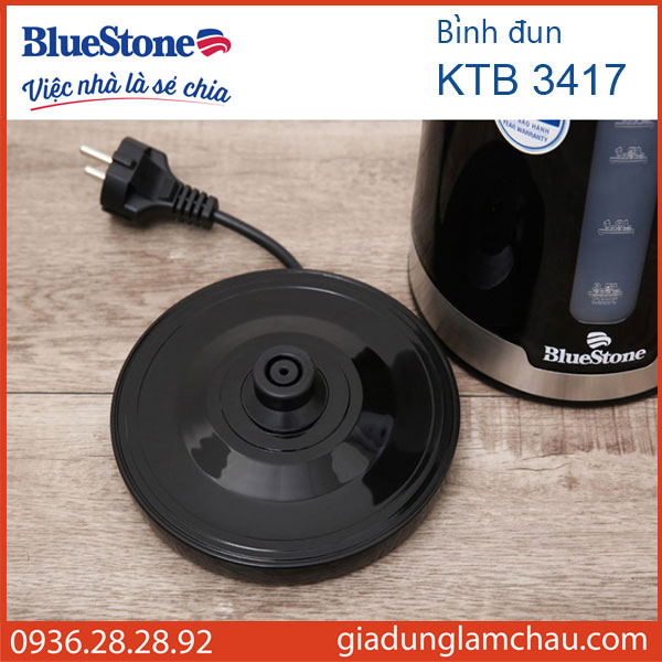 Bình đun siêu tốc Bluestone 1.7l KTB-3417