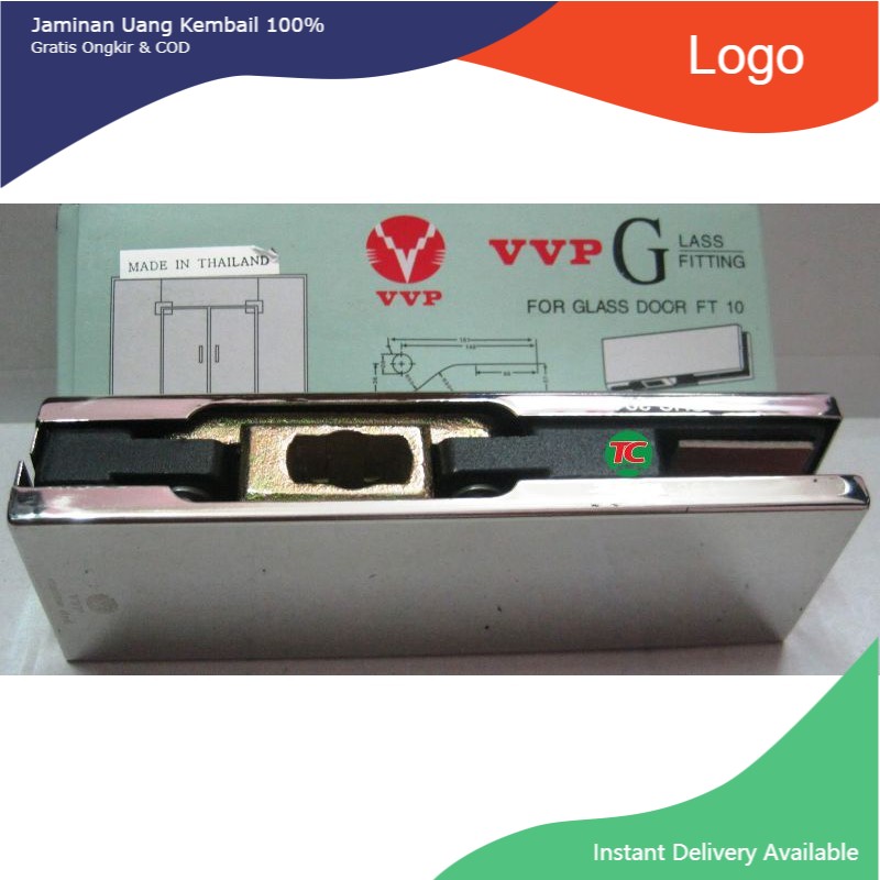Kẹp dưới cửa kính cường lực VPp