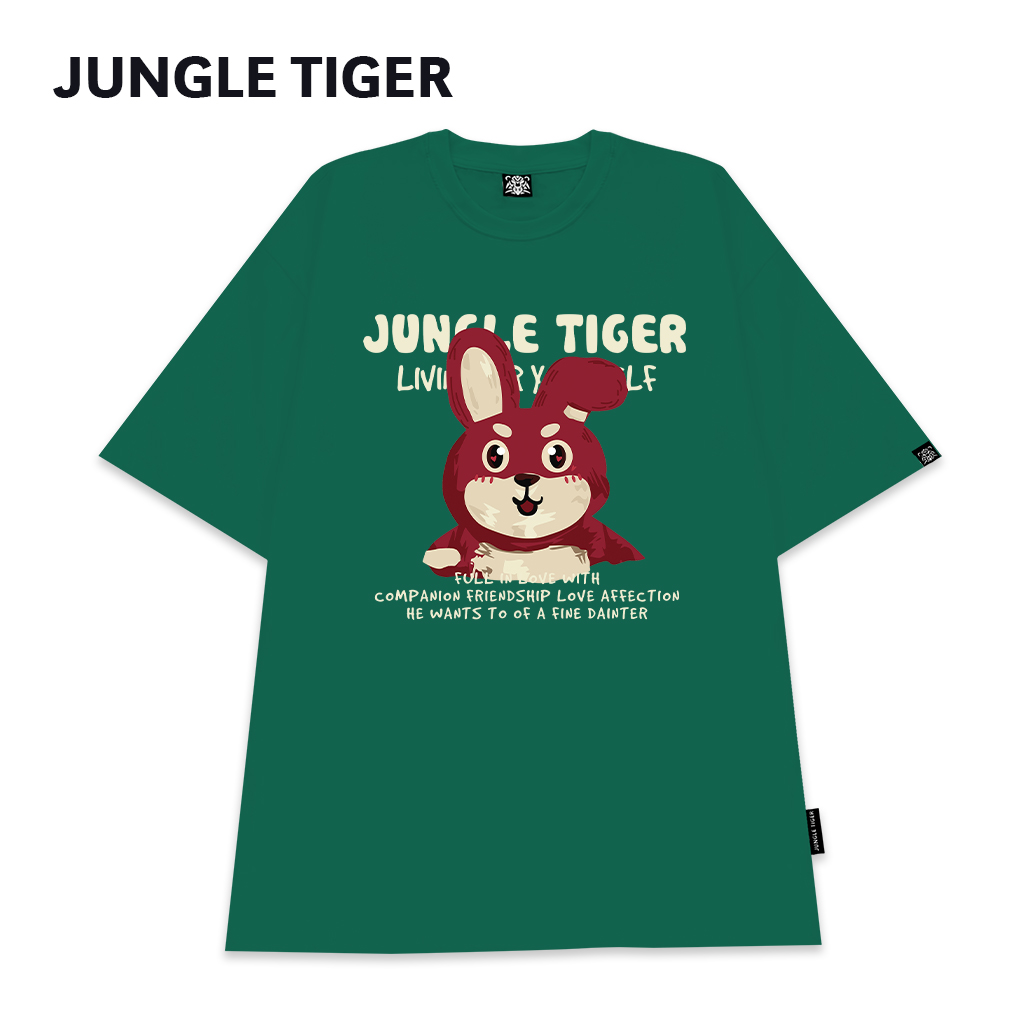 Áo Thun LocalBrand Unisex nam nữ JUNGLE TIGER Basic Tee - JT8324