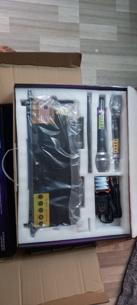 Micro SHURE UGX 23 Plus Loại 1 - Full Box - Model 2023