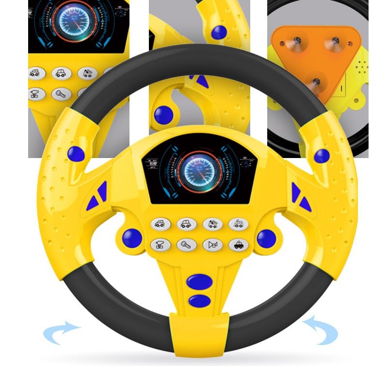 Đồ Chơi Vô lăng Xe Hơi Cho Bé - Kèm âm thanh vui nhộn sản phẩm đồ chơi trẻ em