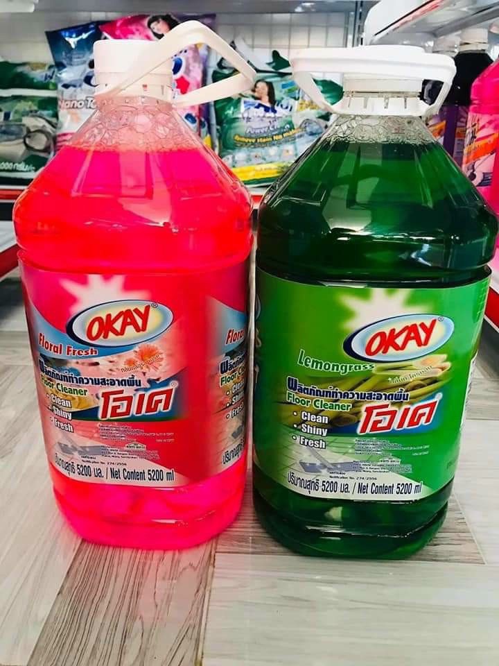 [HCM]NƯỚC LAU SÀN OKAY 5L2