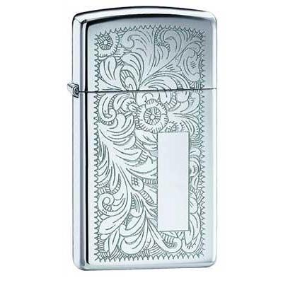 Zippo 1652 - Zippo Slim Venetian High Polish Chrome