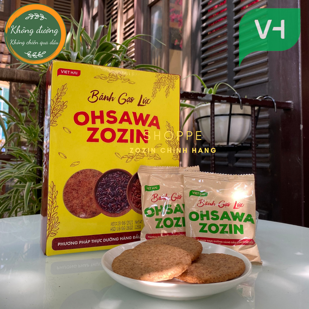 Bánh gạo lứt  OHSAWA  ZOZIN 125g