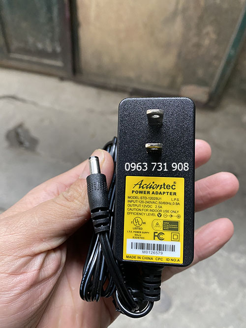 Adapter nguồn 12v 2.5A bảo hành 12 tháng