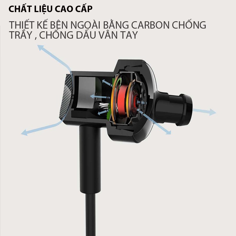 Tai nghe Xiaomi cao cấp Mi Double Motion Blue