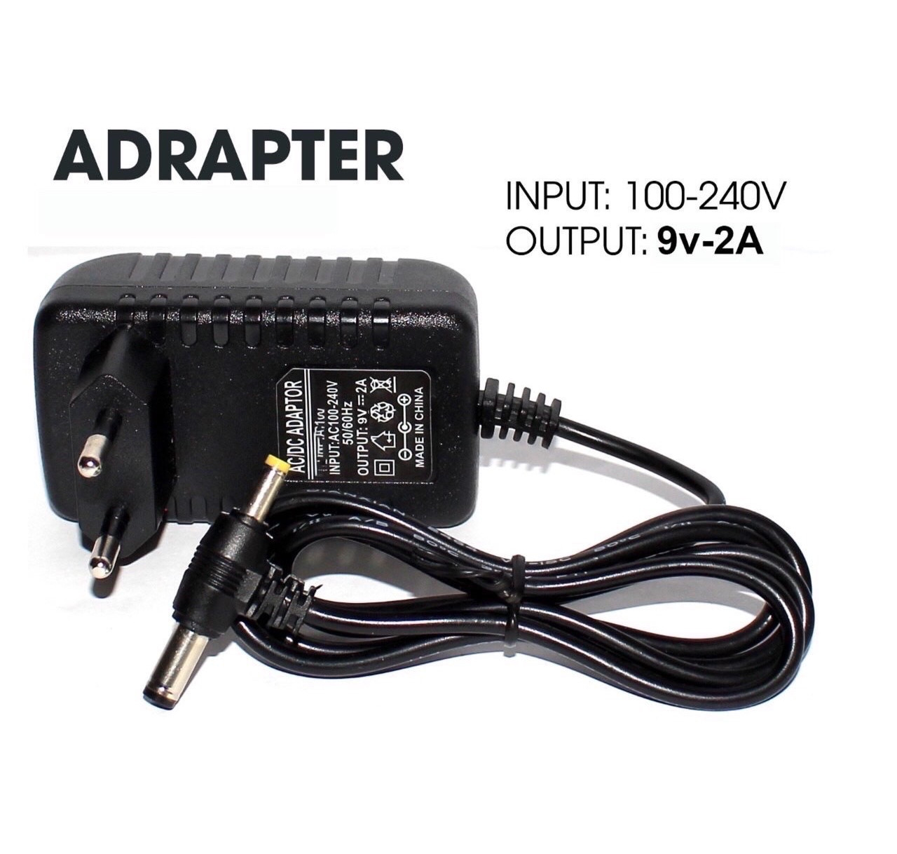 Bộ nguồn adapter 9V - 2A hàng cao cấp cho modem, wifi, camera