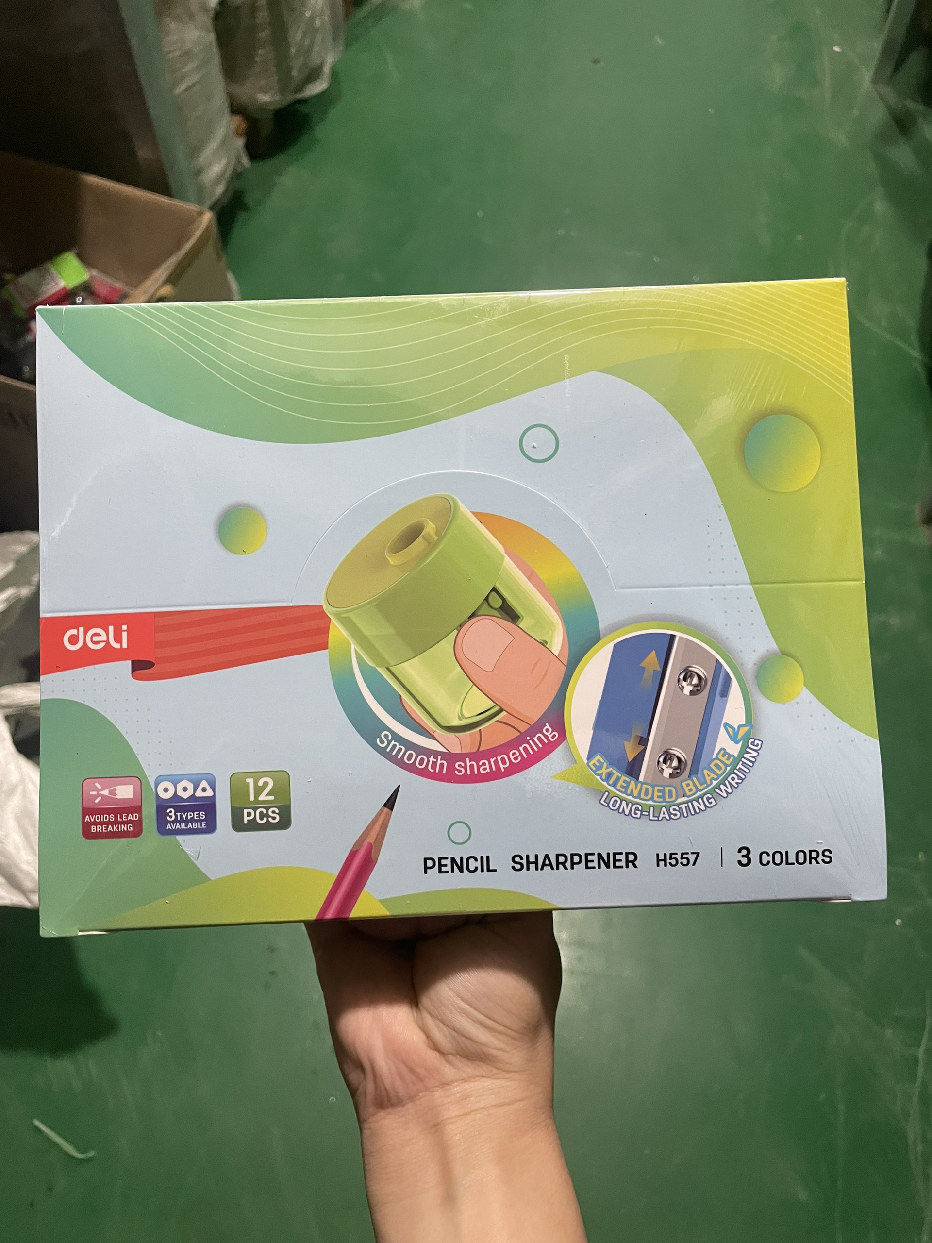 Gọt bút chì mini hình tròn Deli EH557
