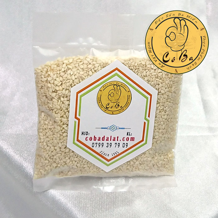 Mè bóc vỏ 40g siêu sạch - cô ba đà lạt