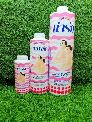 Phấn rôm cho bé Narak 180g