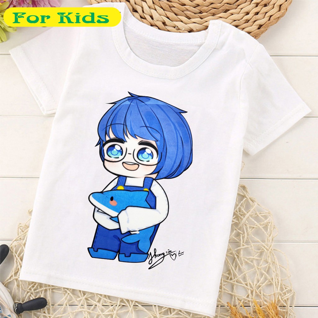 Áo thun cotton Hero Team cho bé trai bé gái siêu đẹp đủ size