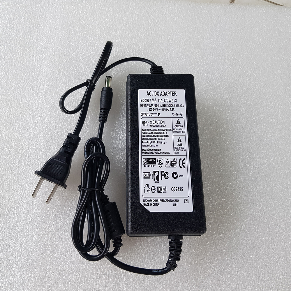 Adapter Nguồn 12v 6A loại tốt