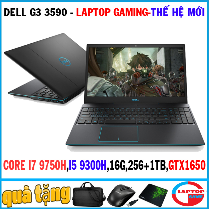 Bảng giá Dell G3 15 3590 - laptop gaming core i7 9750h, core i5 9300h, ram 16g, ssd 128+1tb, vga gtx 1650 4g, màn 15.6 fhd ips Phong Vũ