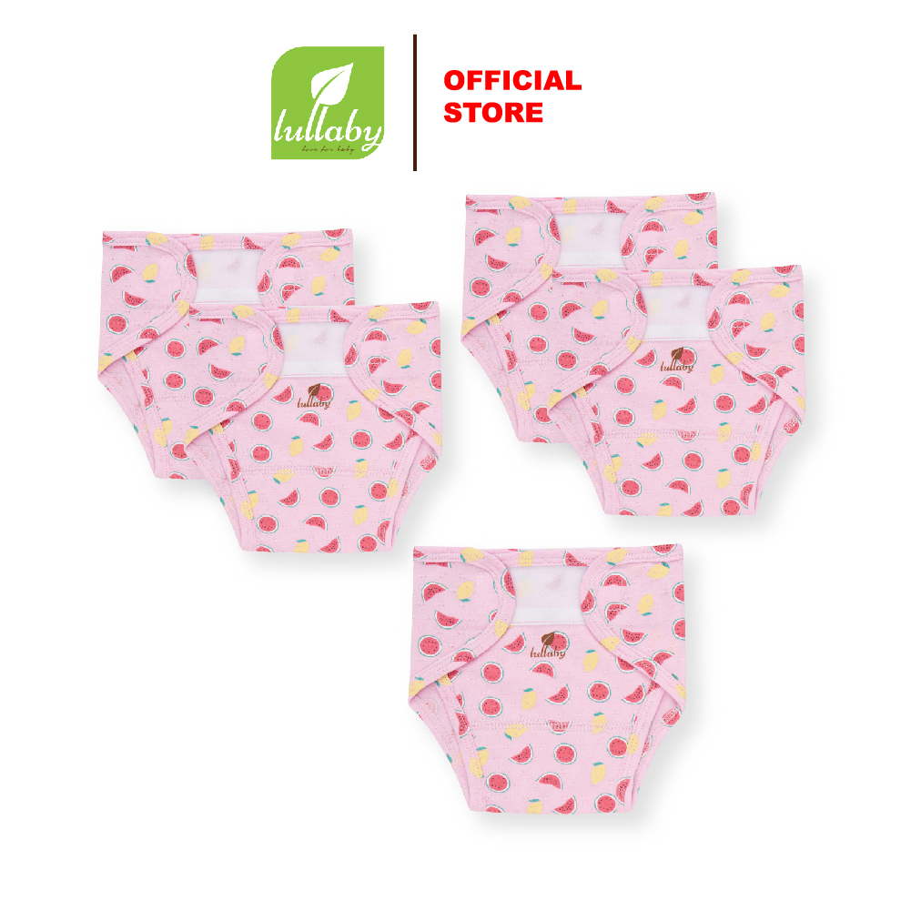 LULLABY - NH328M - Set 4 quần bỉm sơ sinh