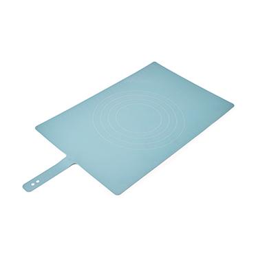 Anh Joseph Joseph Silicone Miễn Phí Dính Chống Trượt Cán Mỳ Thớt Gỗ Nướng Thảm Lót Mềm Với Khắc Vạch Đo Lường Miếng Lót Lăn Bột