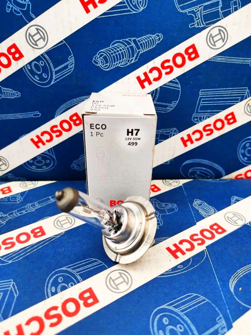 Bóng Đèn Bosch H7 12V 55W (Hộp 1 Bóng)