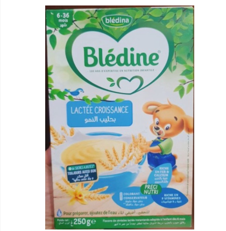 Bột ăn dặm Bledine cho bé từ 6 - 36 tháng vị trái cây