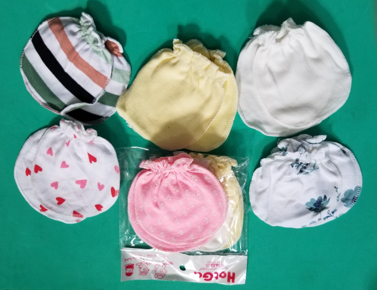 Combo 9 đôi bao tay Hotga mềm mại cho bé