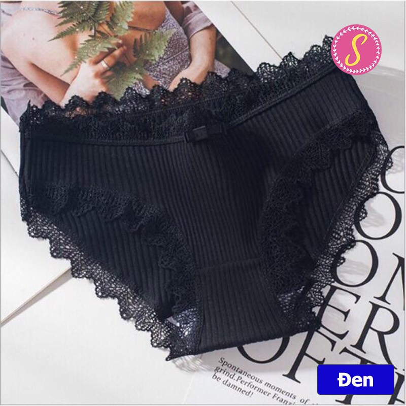 10 QUẦN LÓT LEN TĂM PHỐI REN QUYẾN RŨ MÃ LT01