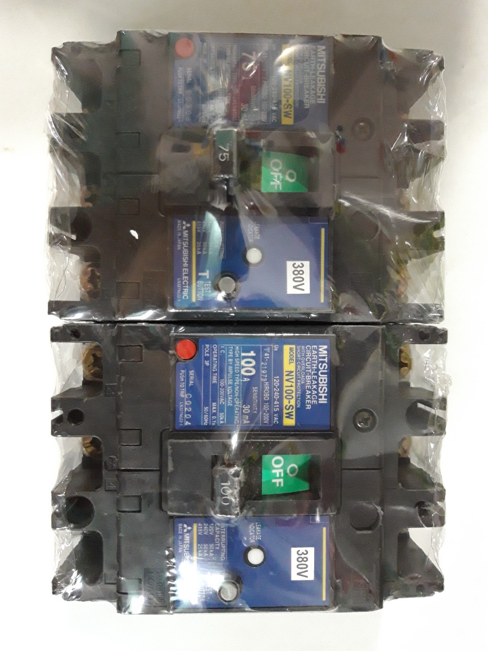 ELCB CHỐNG GIẬT 3 PHA NHẬT 75A 30mA