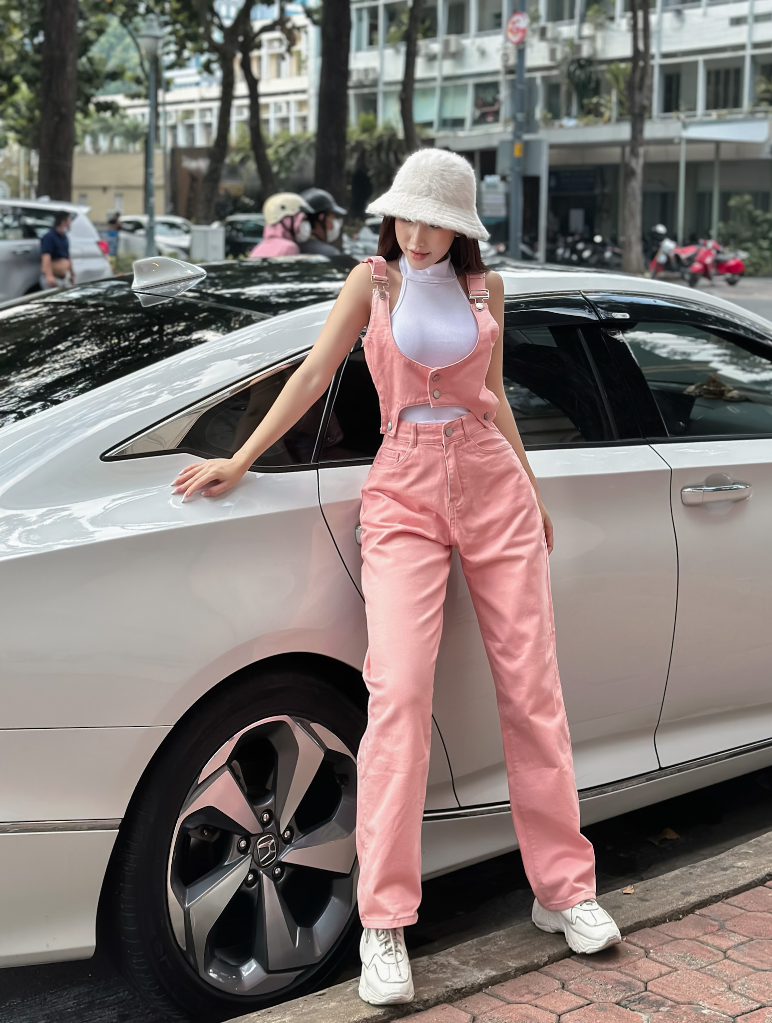 Set Yếm Quần Dài Kaki Jean TiQi Jeans Y1-252