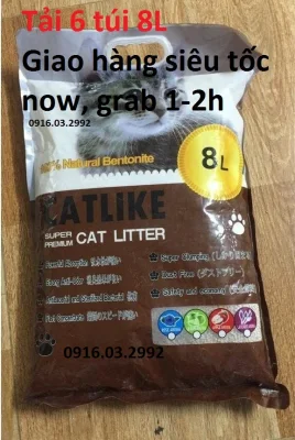 Cát Vệ Sinh Cho Mèo Cat Like 8L - Cát Like cafe