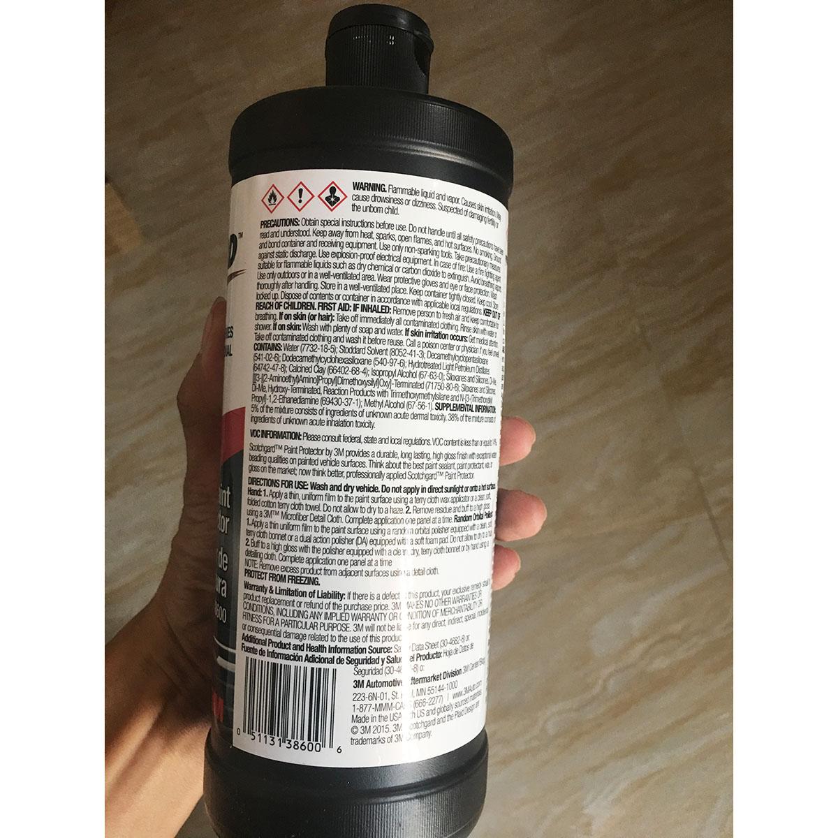 Chất phủ nano bảo vệ sơn xe 3M Scotchgard Paint Protector 946ml