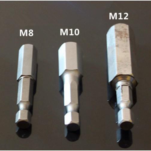Bộ 10 mũi vít , đầu lục giác H1.5-12