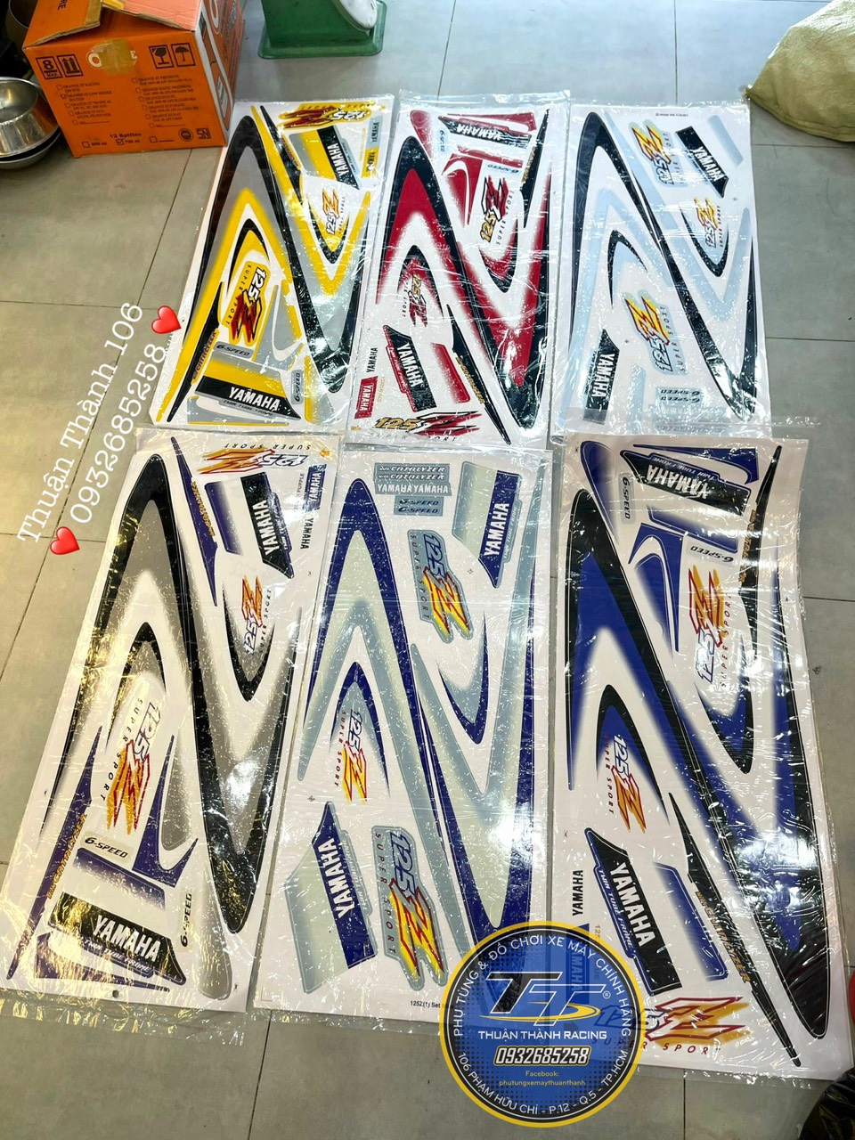 Tem Yaz đời đầu 2 lớp Malai - Yaz125
