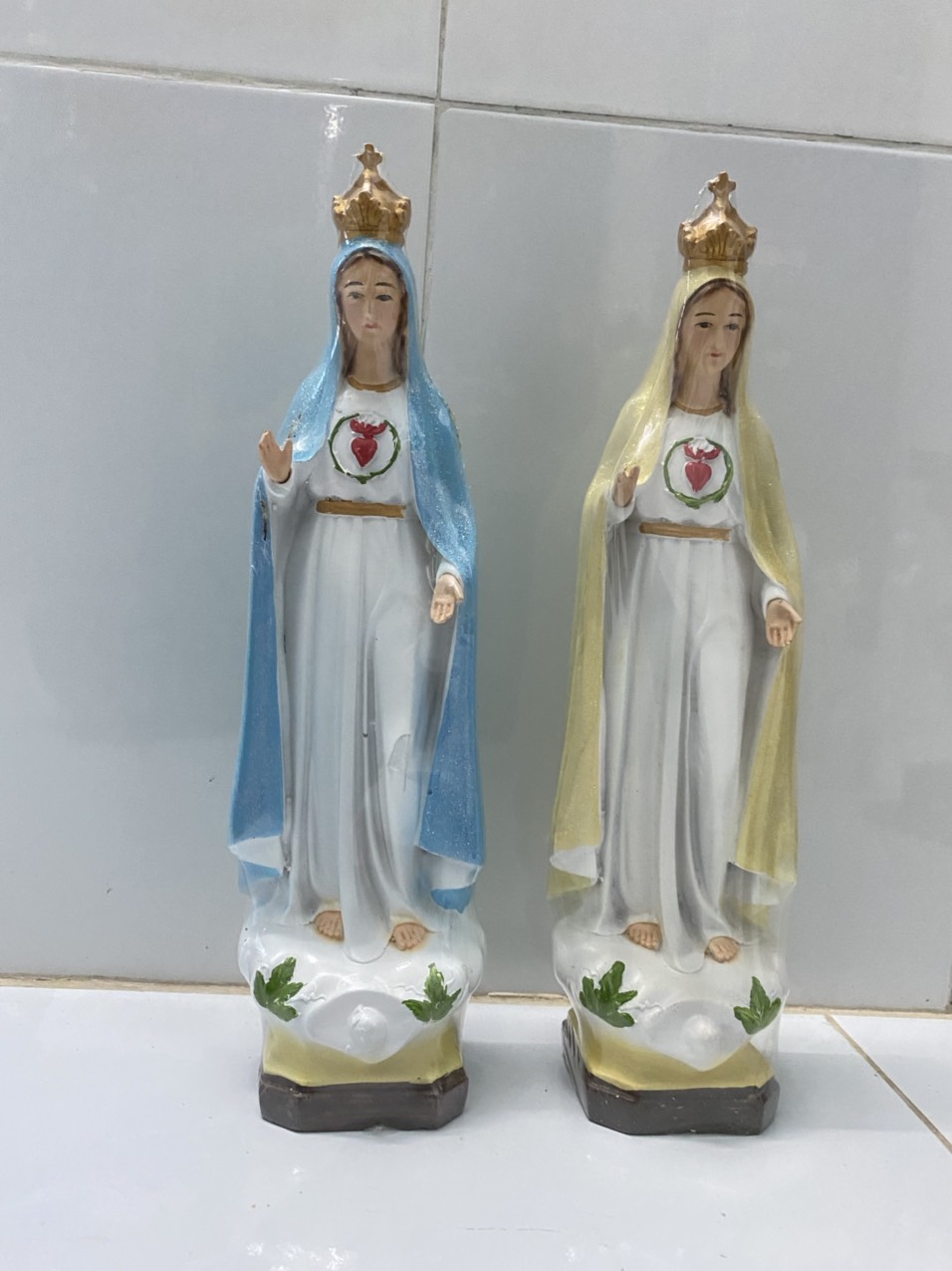 Tượng Đức Mẹ Fatima's cao 30cm