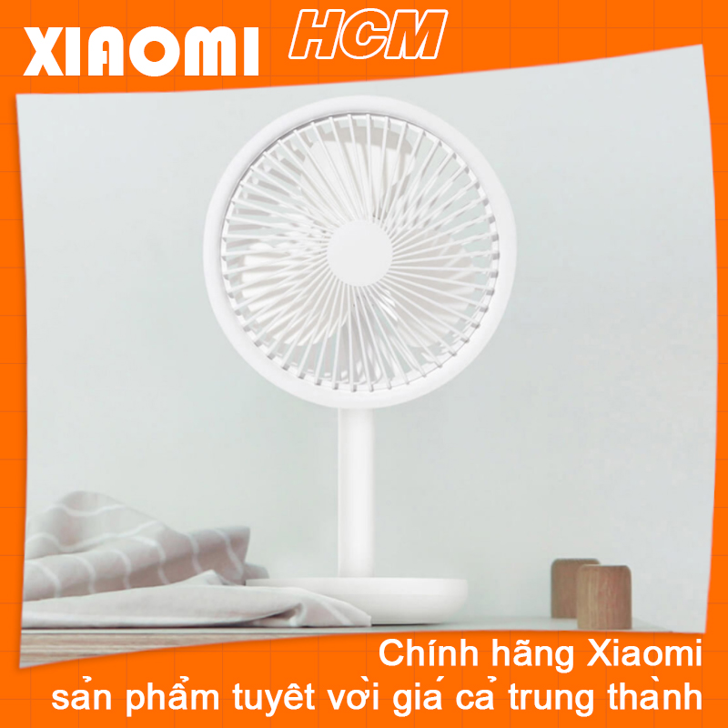 >> SO SÁNH GIÁ QUẠT TÍCH ĐIỆN XIAOMI SOLOVE F5 - HÀNG NHẬP KHẨU | Shopee Lazada Sendo Tiki | Nên mua ở đâu rẻ nhất 52 Quạt tích điện để bàn Xiaomi - Solove F5, chạy 12 tiếng, pin 4000mAh, công suất 5W, 3 tốc độ, có tuốc năng quay, 3 màu 4