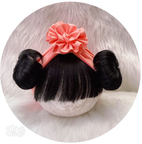 [HCM]Turban gắn tóc giả cho bé yêu