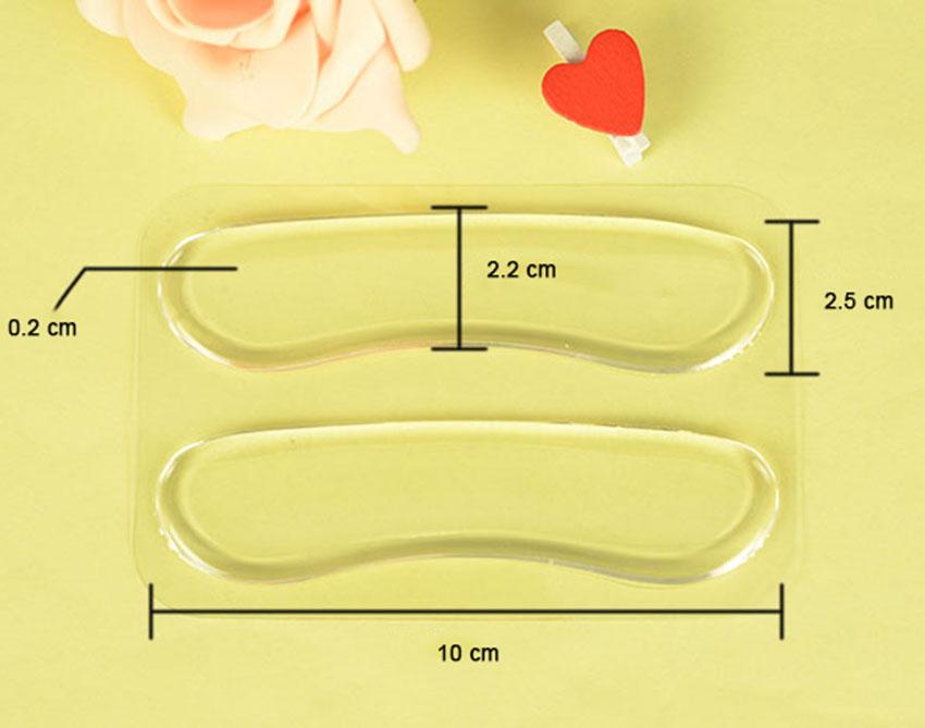 Bộ 2 miếng lót gót giày silicon êm chân  sgr1280