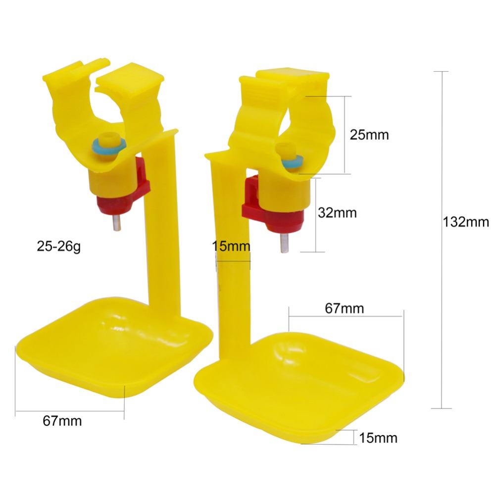 Combo 10 bộ Máng và núm uống tự động cho gà