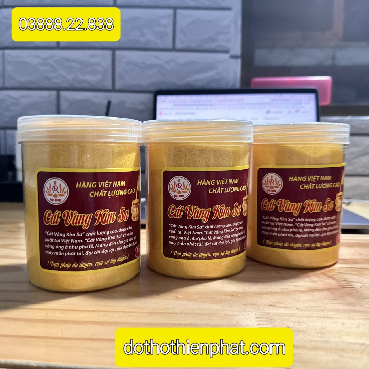 Cát Vàng Kim Sa Siêu rẻ [Cát Bỏ lư Hương] 1kg / 500g