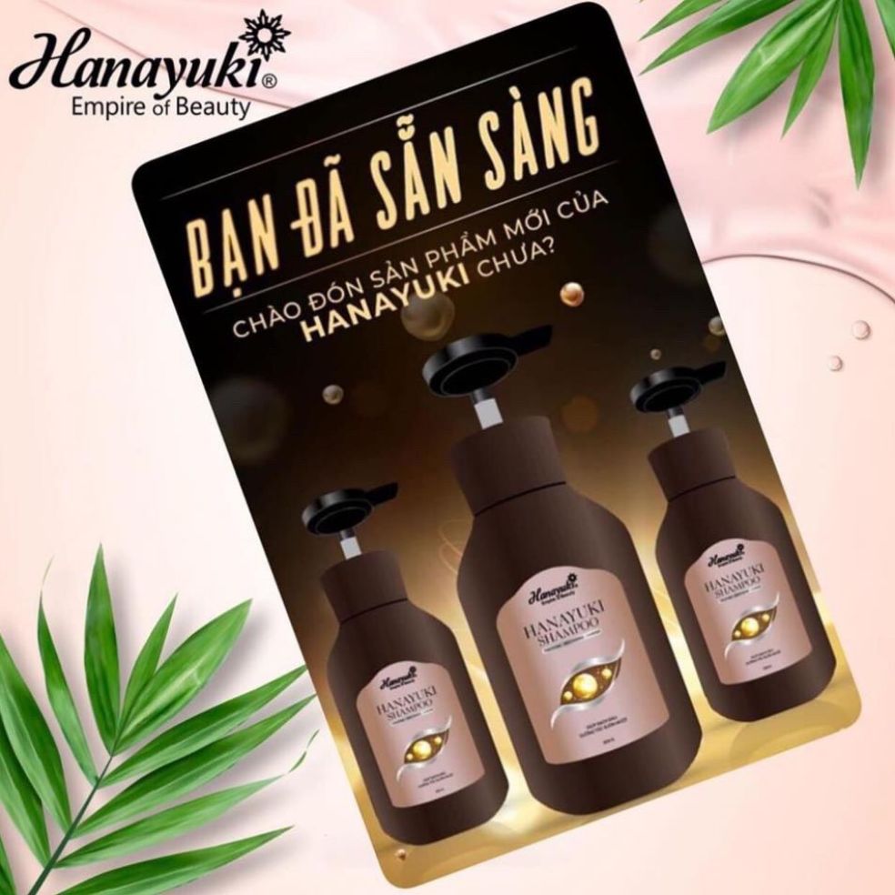 [HCM]Dầu gội Hanayuki Shampoo 300ml