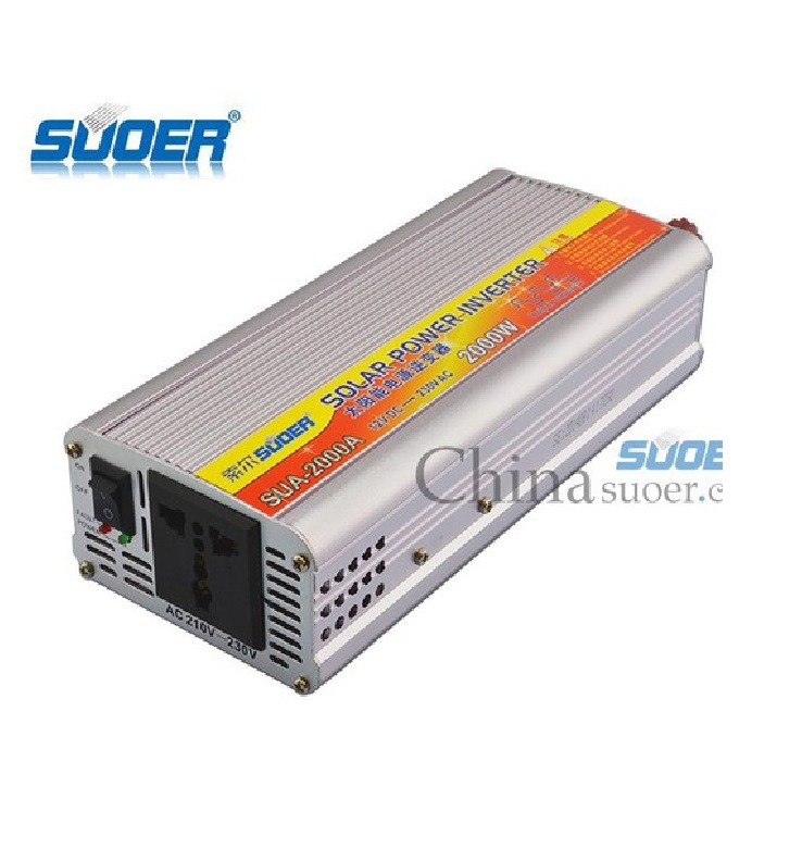 BỘ INVERTER CHUYỂN ĐỔI ĐIỆN SUOER 12V 2000W SUA-2000A