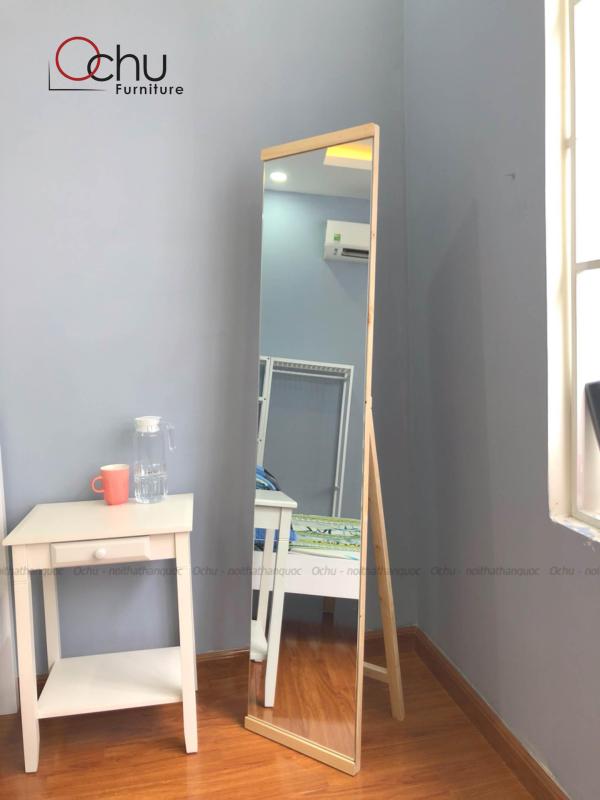 GƯƠNG ĐỨNG TRÀN VIỀN KHUNG GỖ HÀN QUỐC - AMIRROR-SIZE S