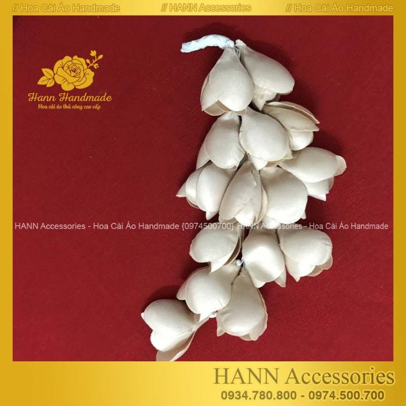 Hoa Cài Áo , Bông Cài Áo Váy [HANN HANDMADE - Hoa cài áo, phụ kiện thời trang sỉ]
