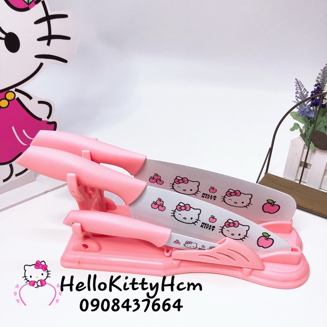 Bộ Dao Hello Kitty Vs Doreamon