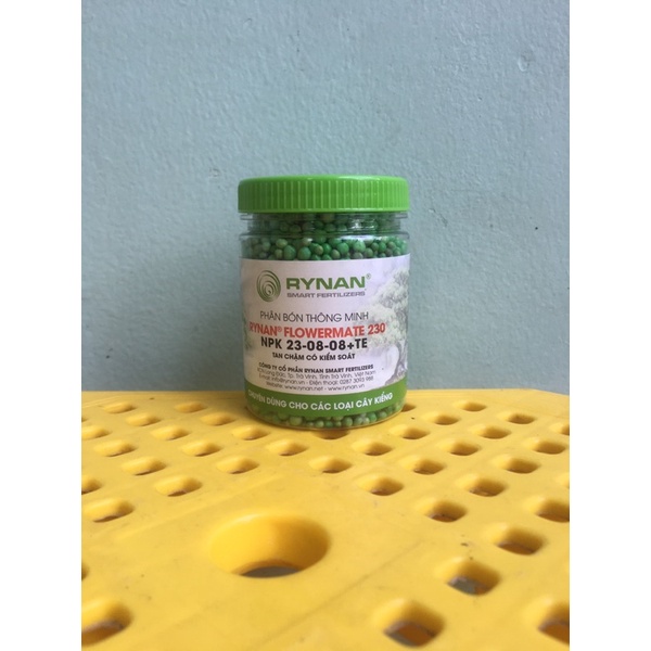 Phân bón thông minh RYNAN GARDENESIAN, phân bón kiểng lá, phân tan chậm xanh