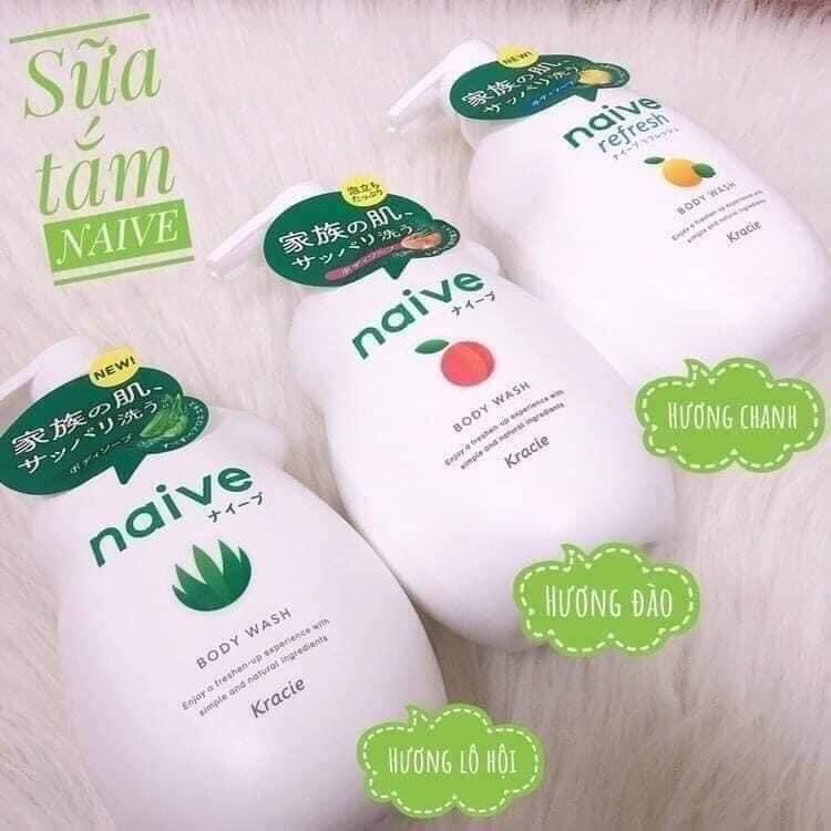 Sữa Tắm Naive Body Wash 530ml