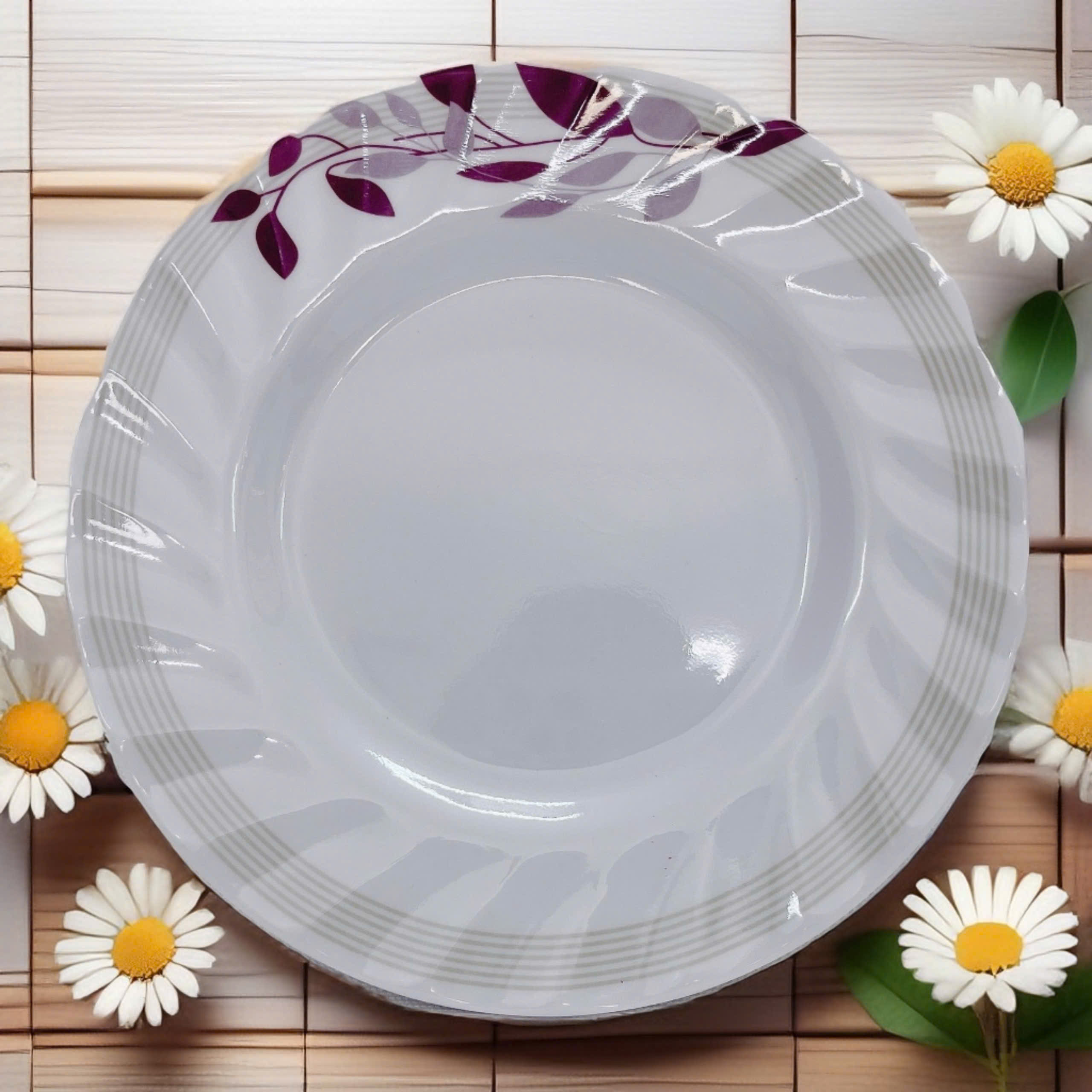 Dĩa 7 Cạn Xoắn Melamine 2107 ( 17,8cm x 17,8cm )