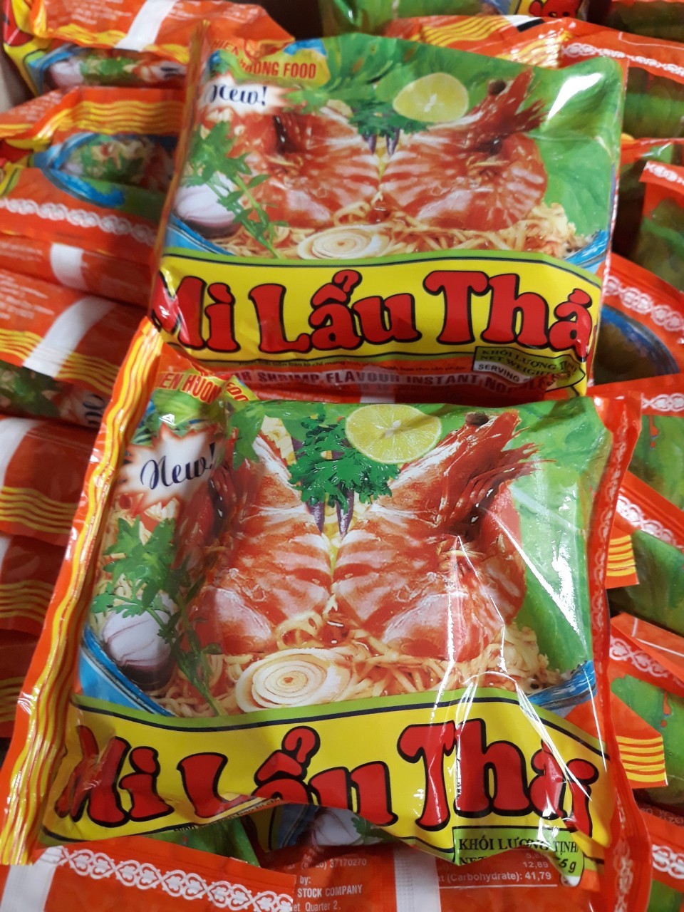 Thùng 30 gói Mì Lẩu Thái 75gr